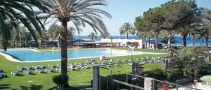 Pool area the Atalaya Golf Resort.