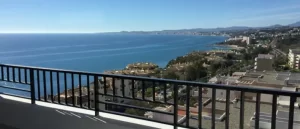 View from a balcony at the Flatotel Benalmadena