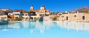 Swimming pool at the Villaitana Golf Resort